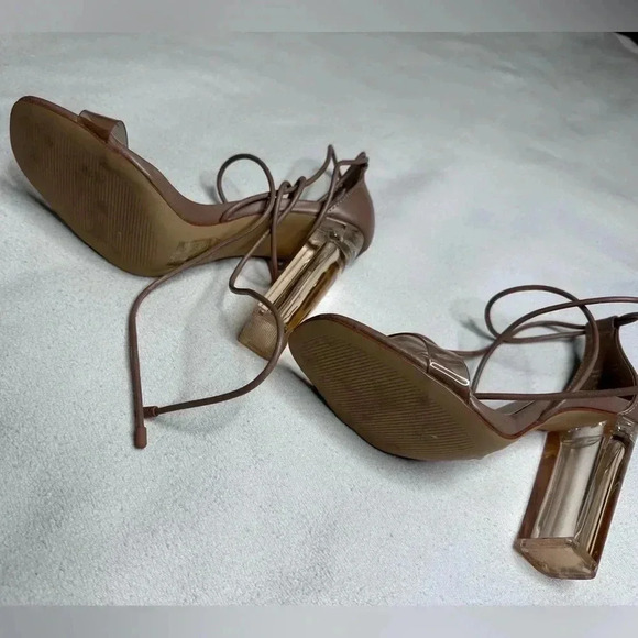 Brand  new clear Aldo chunky heels - Picture 4 of 5